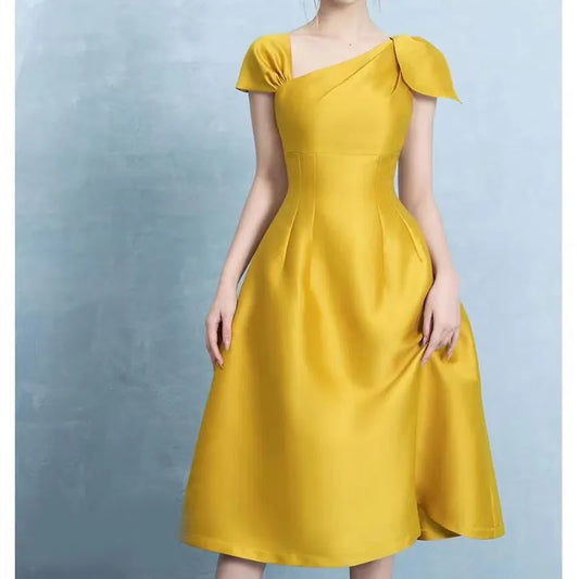 New Elegant Dress Women Summer Sleeveless