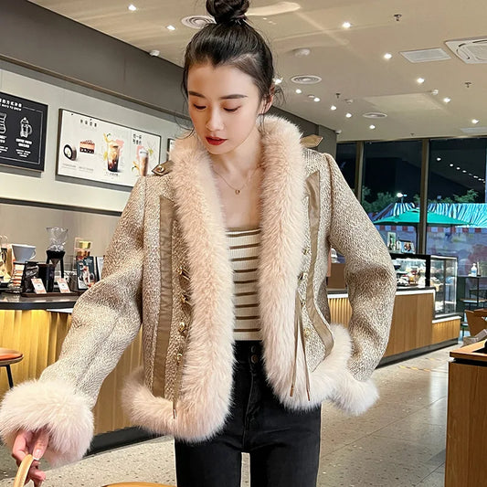 Luxury Winter Faux Fur Coats for Women