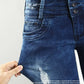Women Mid Low Waist Denim Jeans