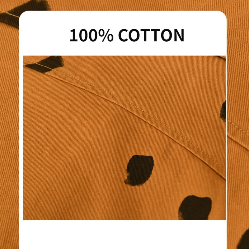Summer New 100% Cotton Printed Shirt
