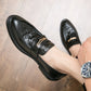 Men Genuine Leather Handmade Sneakers Shoes