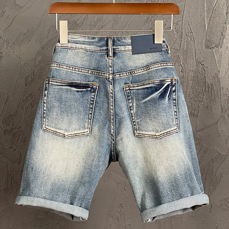 Summer Denim Shorts For Men
