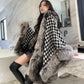 Women Winter Luxury Faux Fur Jacket