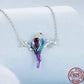 925 Sterling Silver Cute Bird Necklace